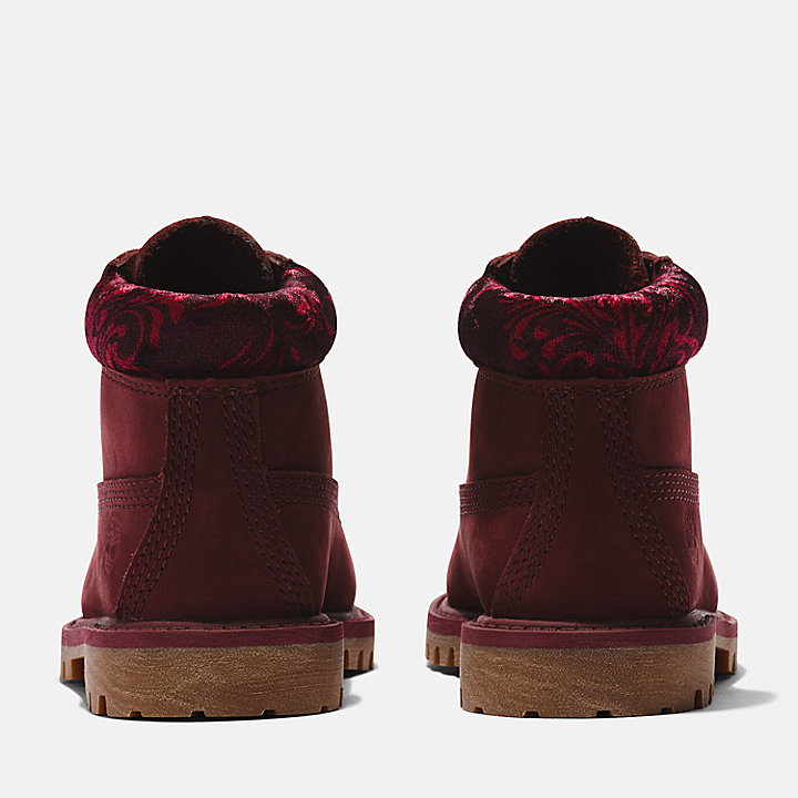 Timberland® Premium 6 Inch Boot for Toddler in Burgundy