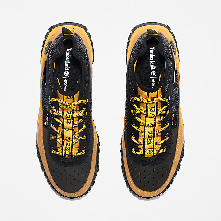 Greenstride™ Motion 6 Sneaker voor heren in zwart/geel