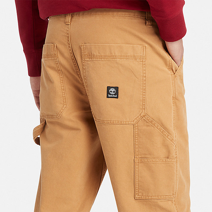 ASDFDG Pantalon de travail homme pantalon en toile pour couvreur  charpentier charpentier carreleur fermeture éclair + bouton métal pantalon  pantalon tactique (Color : Armygreen, Size : S) : : Mode
