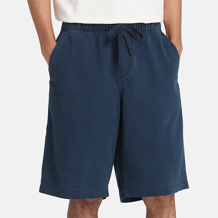 Carpenter-Shorts aus schwerem Twill für Herren in Navyblau-