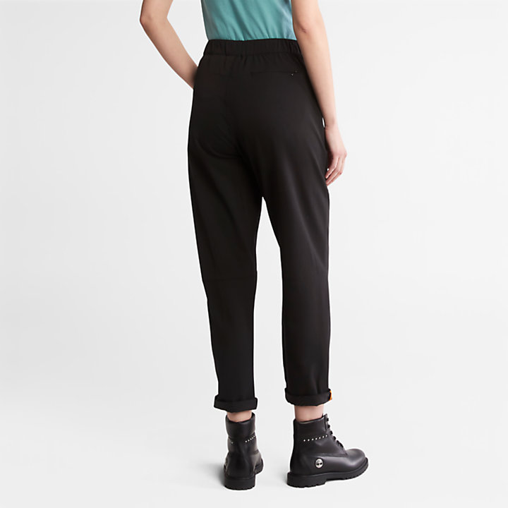 Pantaloni Tecnici da Donna Idrorepellenti in colore nero-