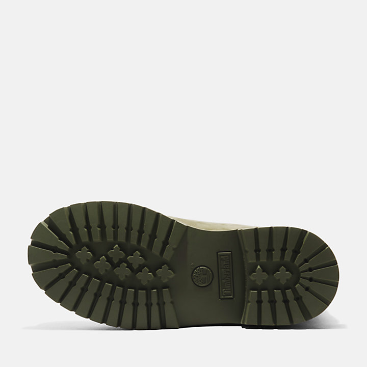 6-inch Boot Premium imperméable pour enfant en vert foncé-