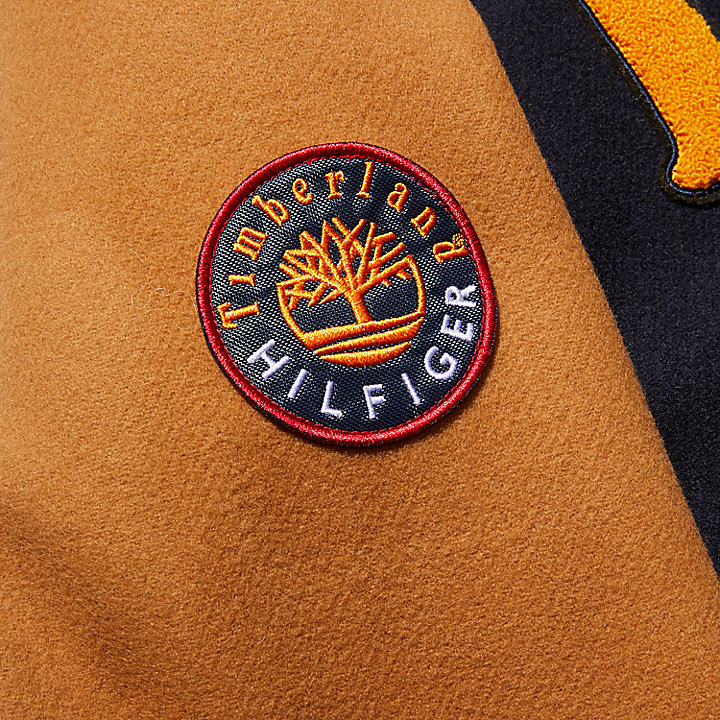 Tommy Hilfiger x Timberland® Re-Mixed Reversible Varsity Jacket in Blue ...