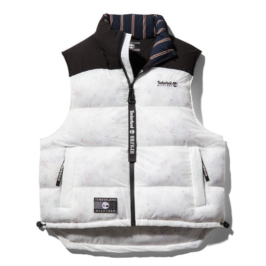Tommy Hilfiger x Timberland® Re-imagined Transparent Gilet in White | Timberland