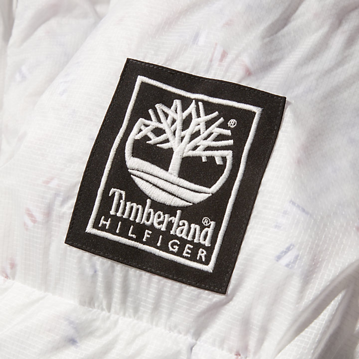 Casaco Acolchoado Transparente Tommy Hilfiger x Timberland® Re-imagined em branco-