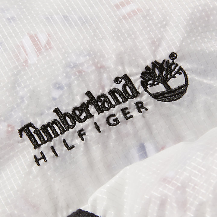 Casaco Acolchoado Transparente Tommy Hilfiger x Timberland® Re-imagined em branco-