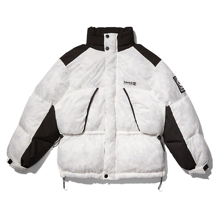 Tommy Hilfiger x Timberland® Re-imagined Transparente Steppjacke in Weiß-