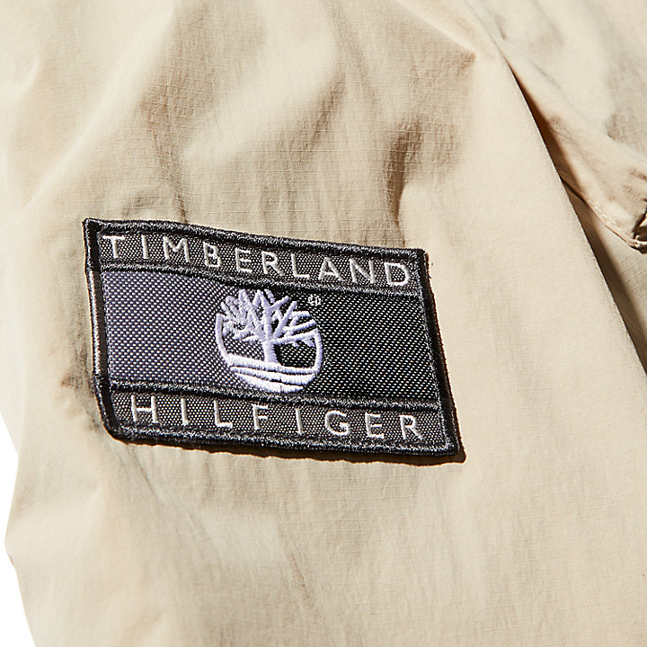 Tommy Hilfiger x Timberland® Re-imagined Omkeerbare Cargoparka in beige