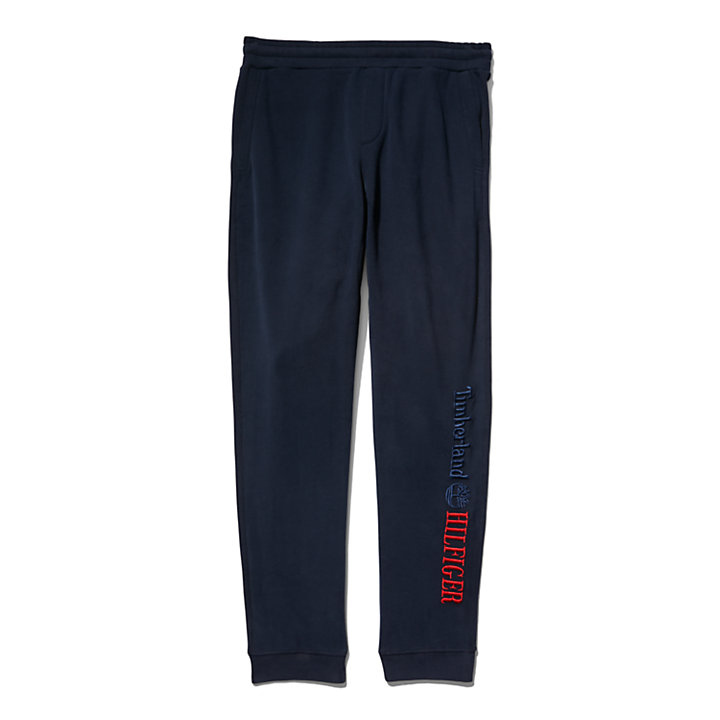 Tommy Hilfiger x Timberland® Re-imagined All Gender Sweatpants in Blue-