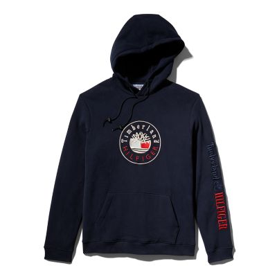 Tommy Hilfiger x Timberland® Re-imagined Hoody in blauw | Timberland