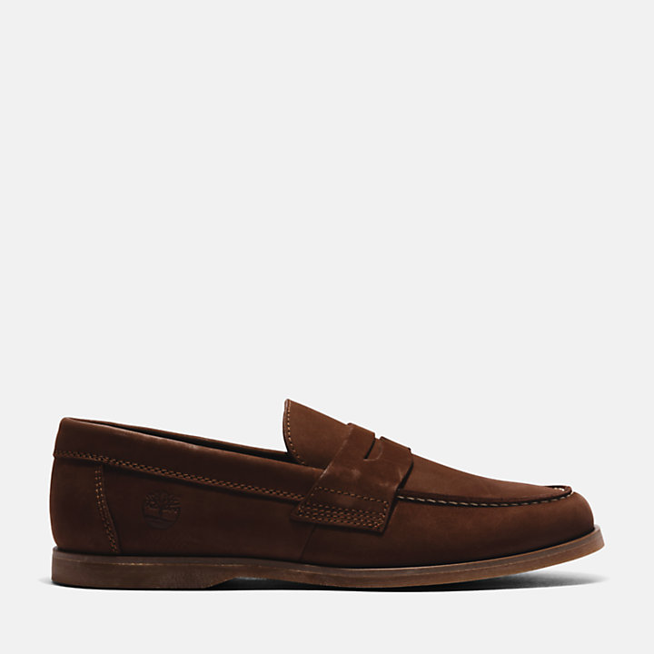 Classic Boat Shoe for Men in Brown-