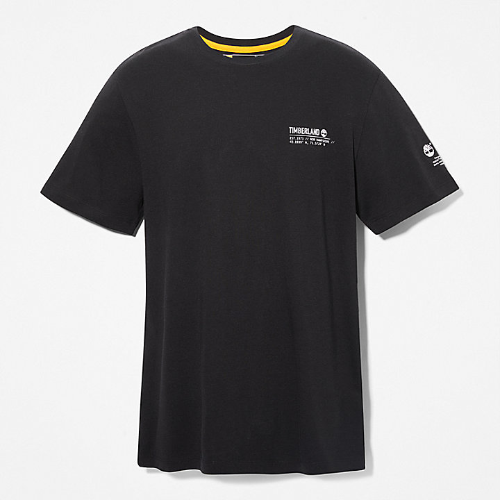 T-shirt Luxe Comfort Essentials Tencel™ x Refibra™ em preto