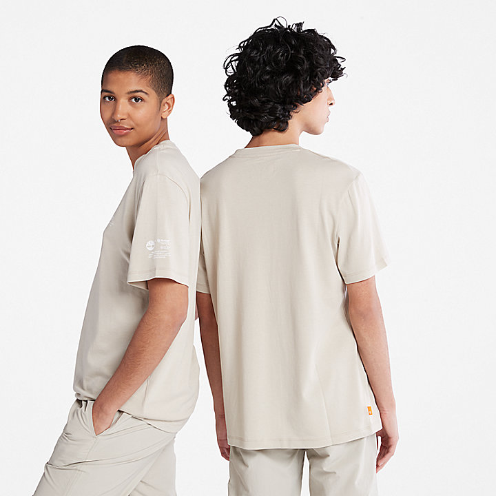 T-shirt Tencel™ x Refibra™ Luxe Comfort Essentials pour homme en gris