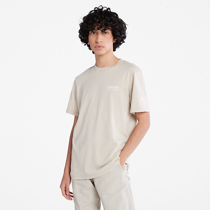 T-shirt Luxe Comfort Essentials Tencel™ x Refibra™ in grigio-