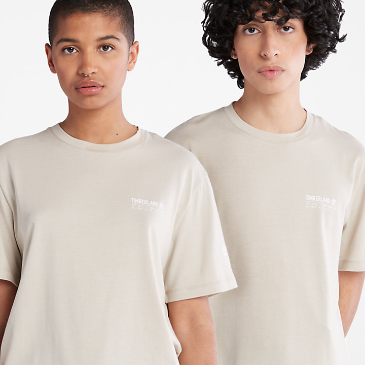 T-shirt Tencel™ x Refibra™ Luxe Comfort Essentials pour homme en gris-