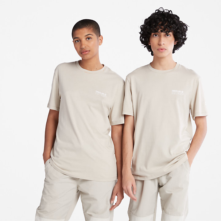 T-shirt Tencel™ x Refibra™ Luxe Comfort Essentials pour homme en gris-