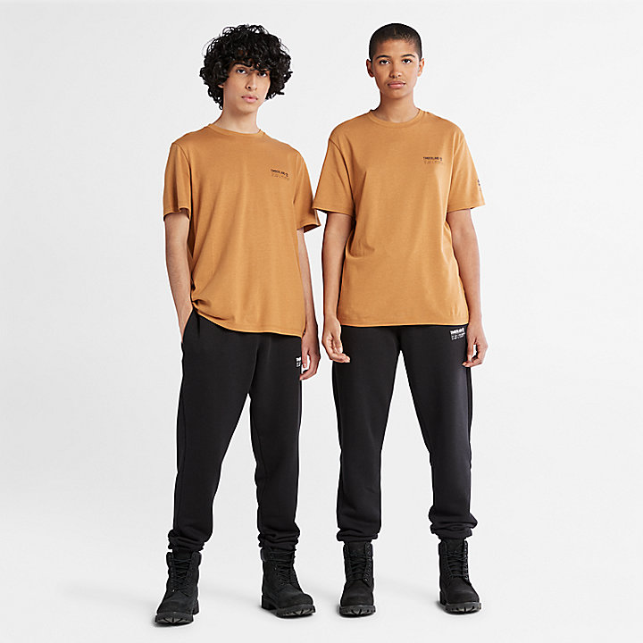 T-shirt Luxe Comfort Essentials Tencel™ x Refibra™ em laranja