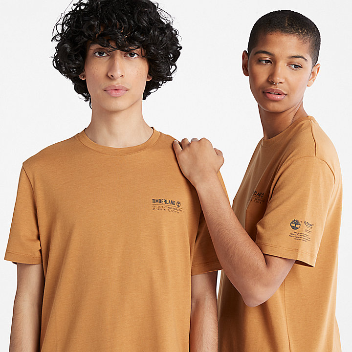 Luxe Comfort Essentials Tencel™ x Refibra™ T-Shirt in oranje