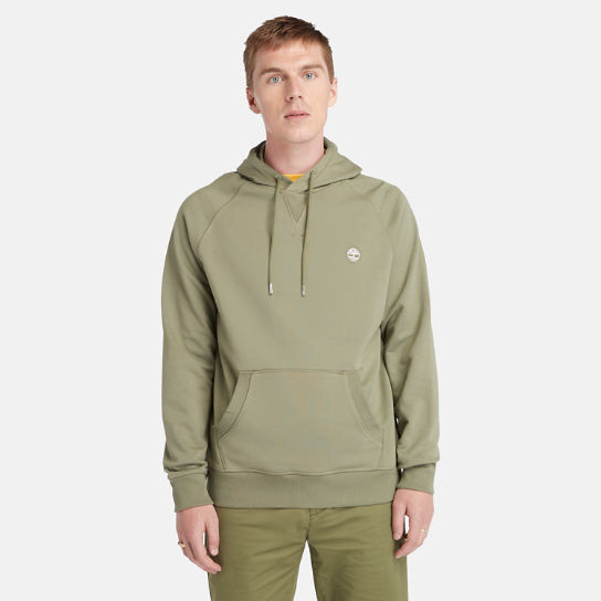 Loopback hoodie voor heren in groen | Timberland