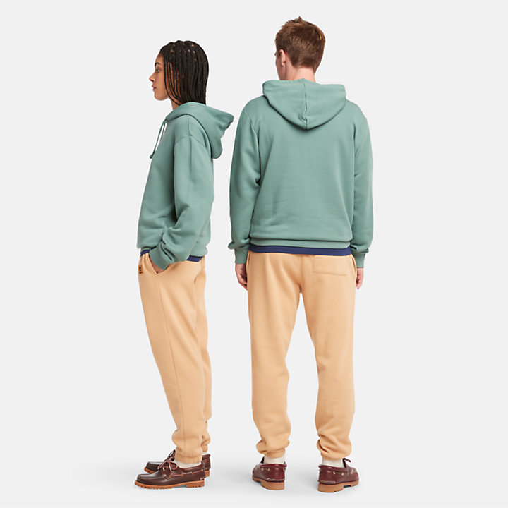 All Gender Front Graphic Hoodie in Teal-