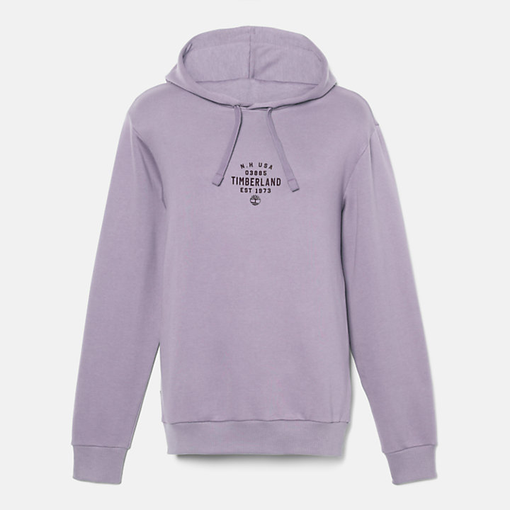 All Gender Front Graphic Hoodie in Purple-