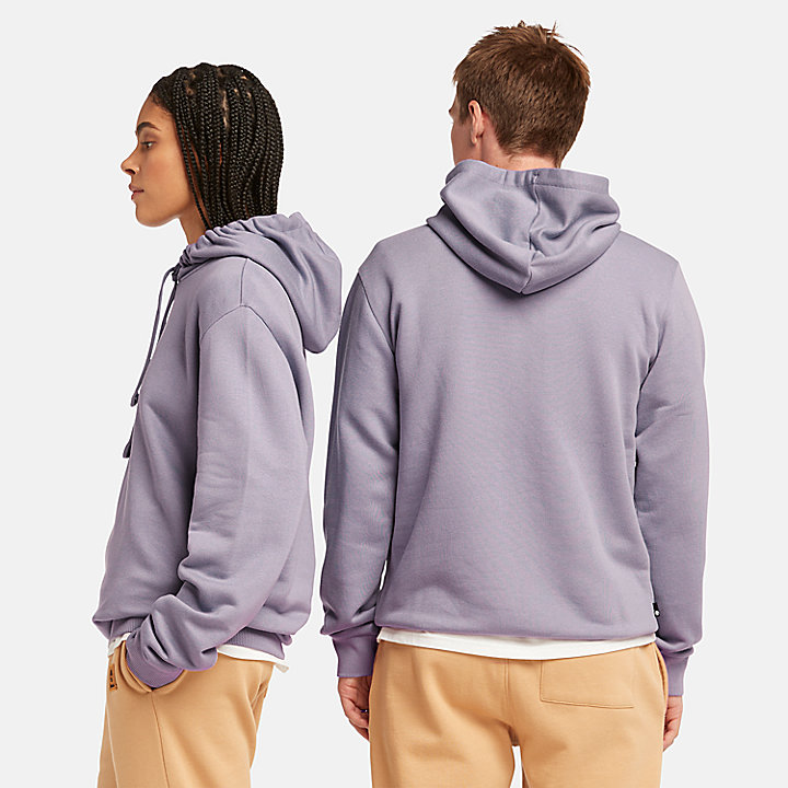 All Gender Front Graphic Hoodie in Purple