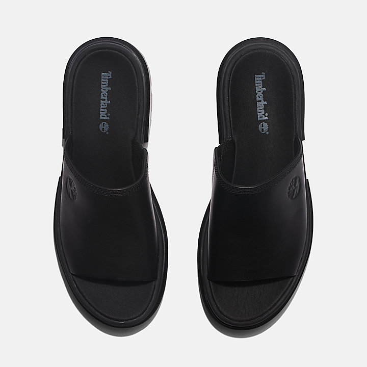 Everleigh Slide Sandal for Women in Black | Timberland