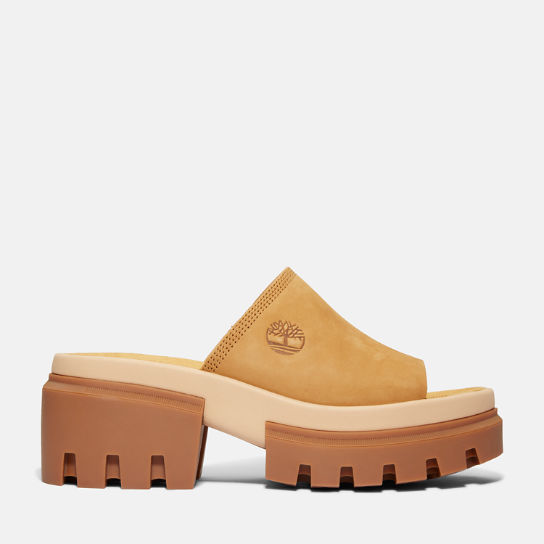 Everleigh Slide Sandal for Women in Yellow | Timberland