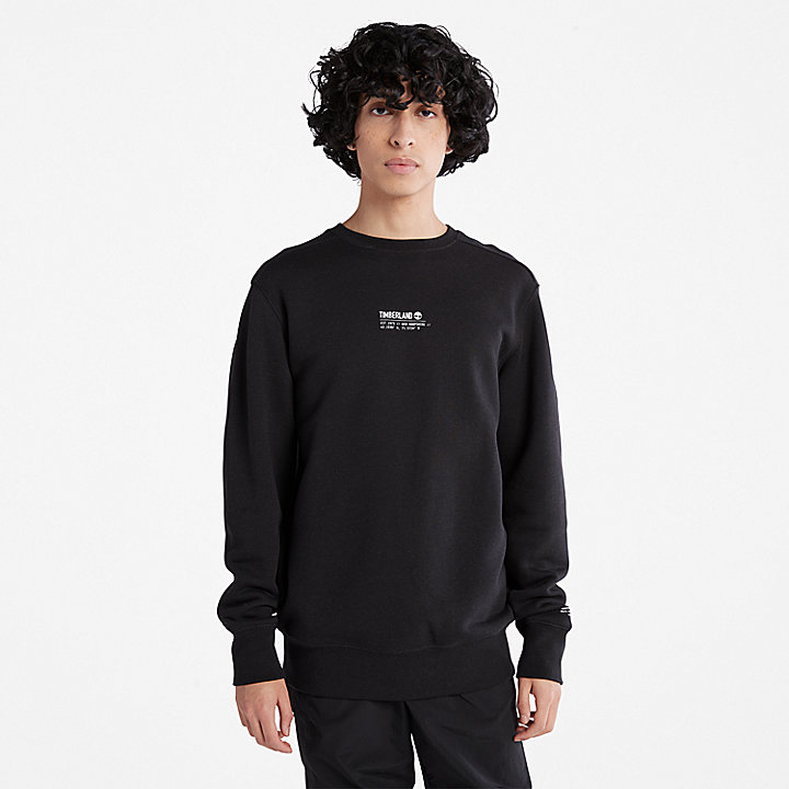 Luxe Comfort Essentials Refibra™ Raglan-Sweatshirt in Schwarz