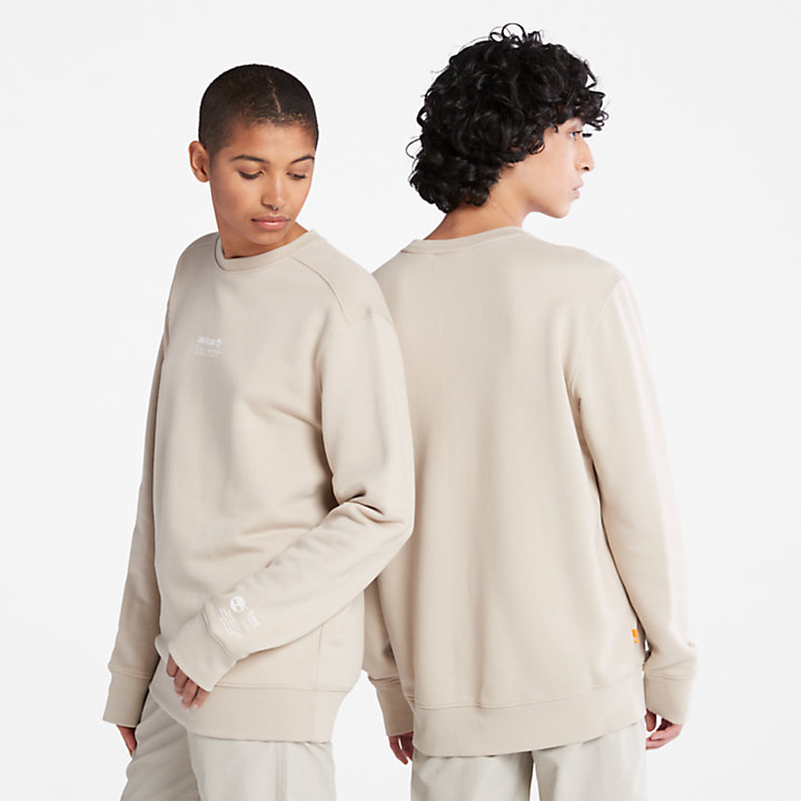 Refibra™ Camisola Raglã Luxe Comfort Essentials em cinzento-