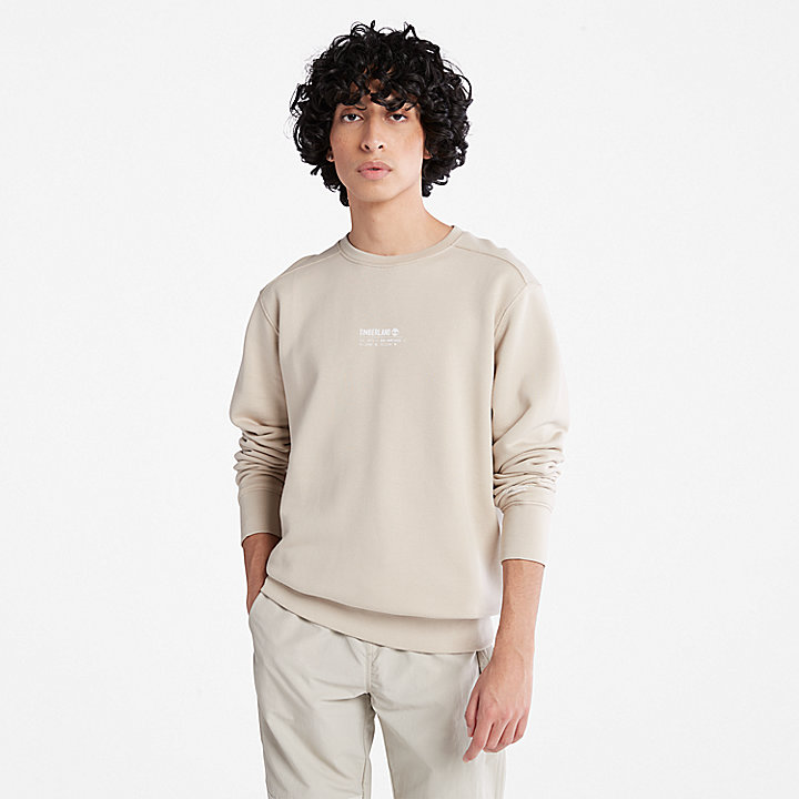 Refibra™ Sweat-shirt Luxe Comfort Essentials Raglan pour homme en gris