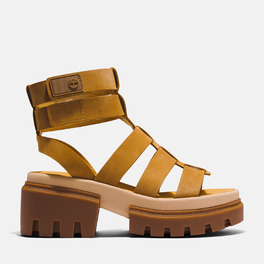 Everleigh Ankle-strap Sandal for Women in Yellow | Timberland