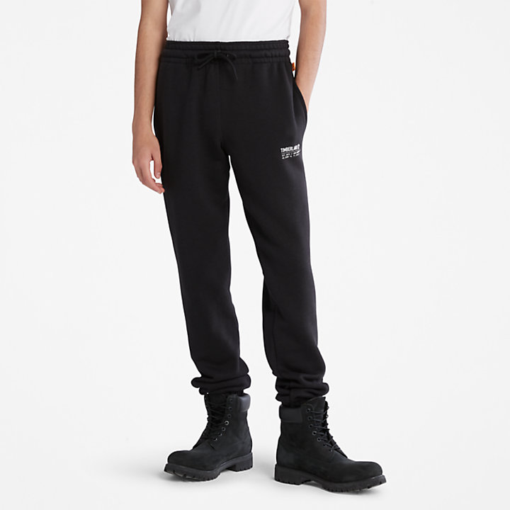 Refibra™ Pantaloni della Tuta Luxe Comfort Essentials da Uomo in colore nero-