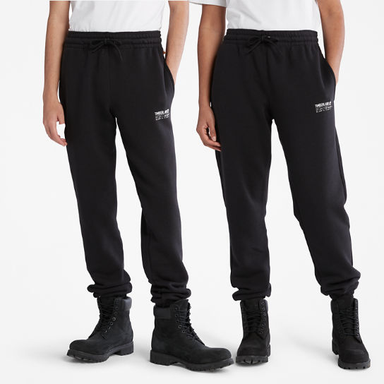 Comfort Lux Essentials Tracksuit Bottoms in Black | Timberland