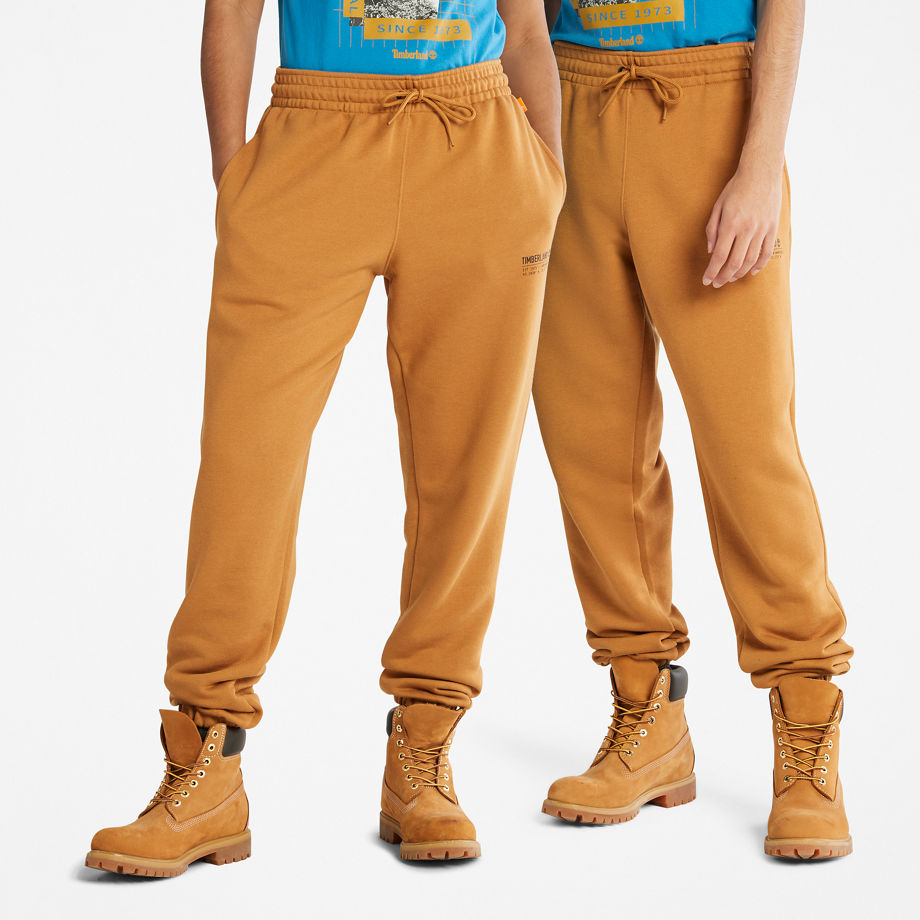 Timberland Refibra Pantalon De Survêtement Luxe Comfort Essentials Pour Homme En Jaune Marron Clair