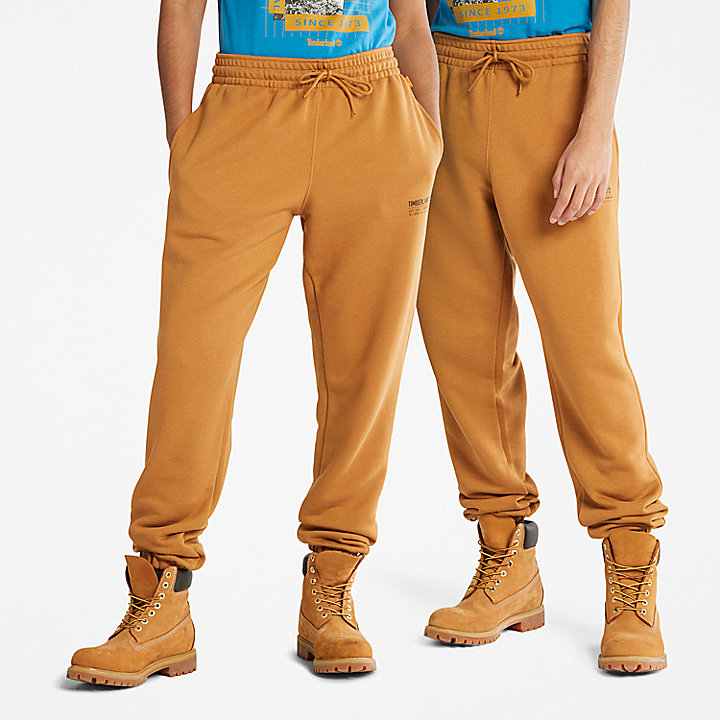 Refibra™ Pantalon de survêtement Luxe Comfort Essentials pour homme en jaune