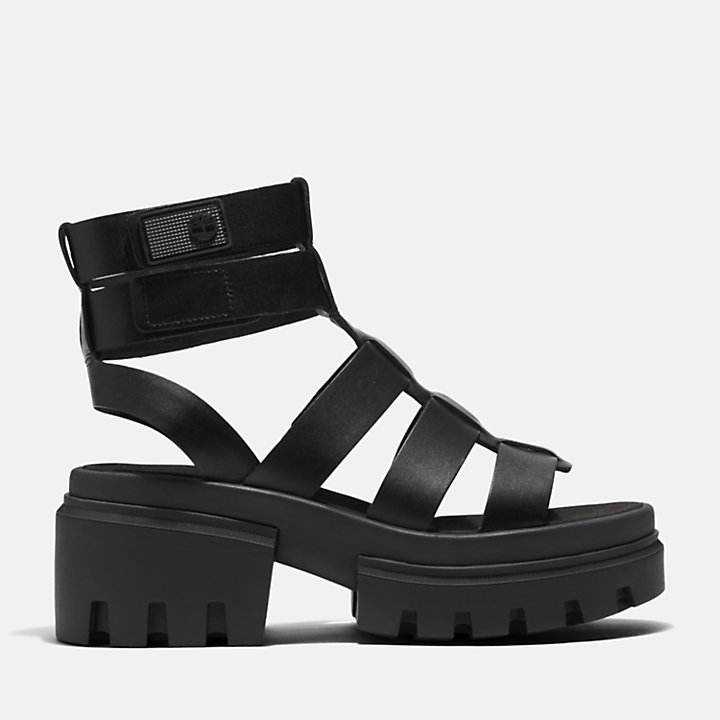Everleigh Ankle-strap Sandal for Women in Black-