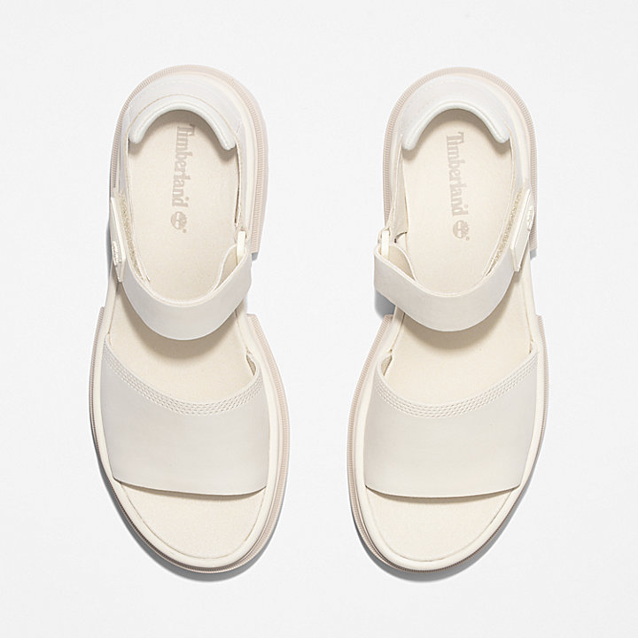 Everleigh Sandale mit Knöchelriemen für Damen in Weiß