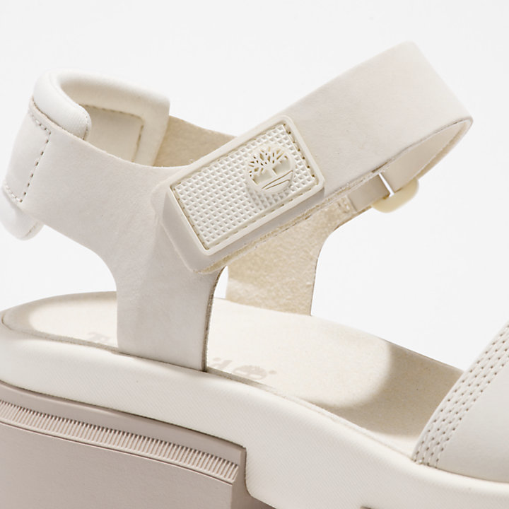Everleigh Sandale mit Knöchelriemen für Damen in Weiß-