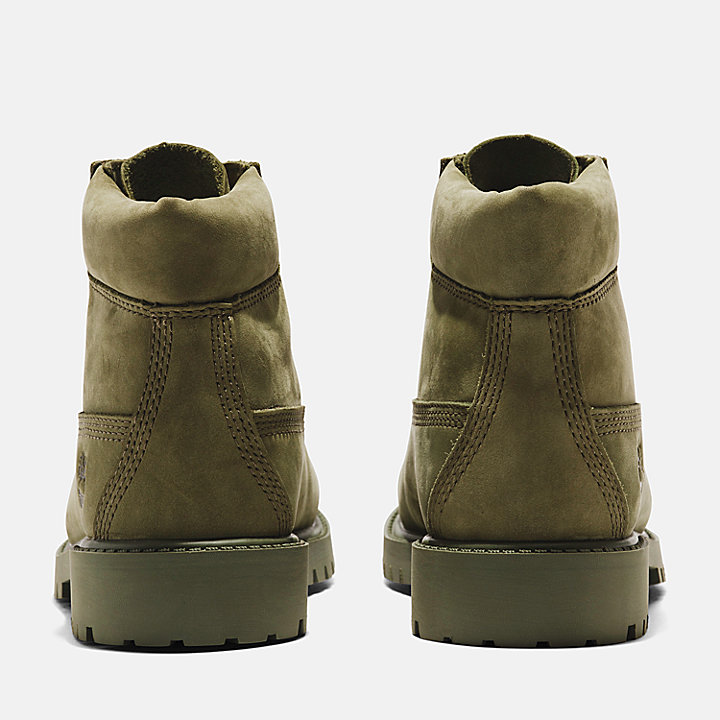 Waterdichte Premium 6 Inch Boots voor juniors in donkergroen