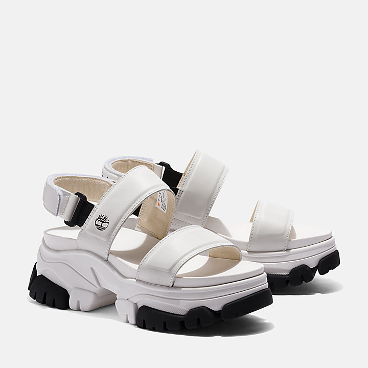 Adley Way 2-Strap Sandal for Women in White | Timberland