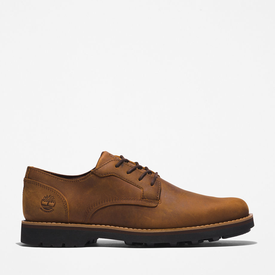 Timberland Crestfield Waterproof Oxford Shoe For Men In Brown Brown, Size 13.5