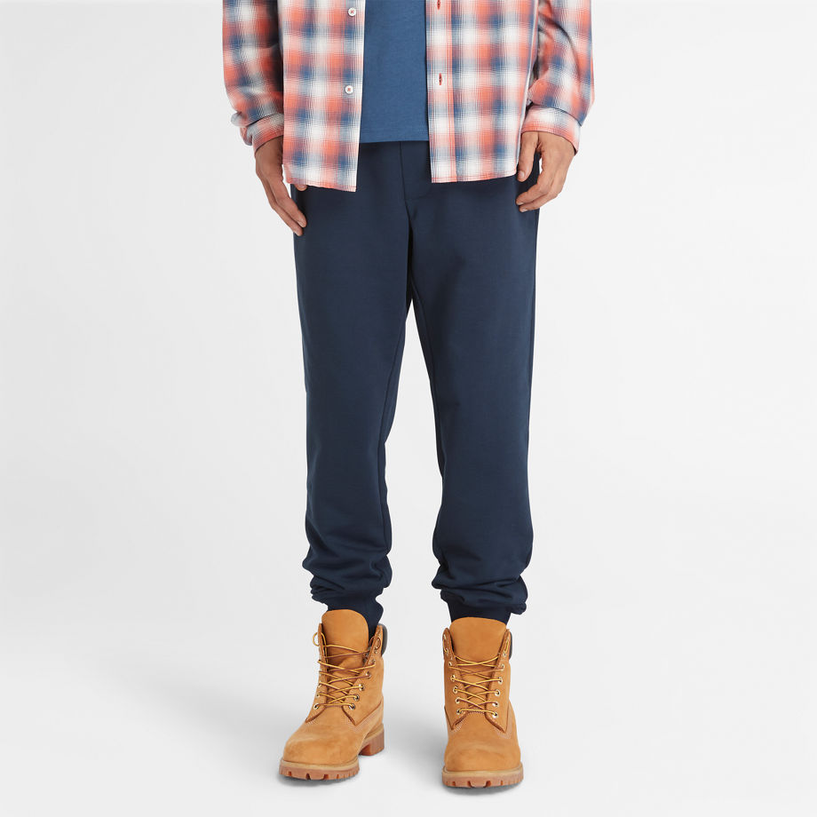 Timberland Loopback Sweatpants For Men In Navy Navy