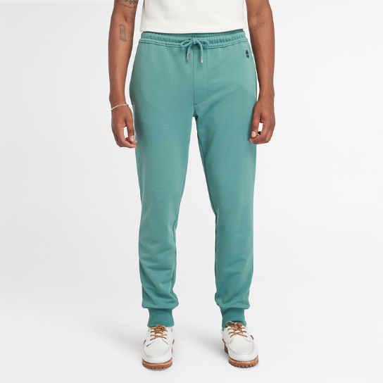 Pantalon de survêtement à envers bouclé pour homme en bleu sarcelle | Timberland