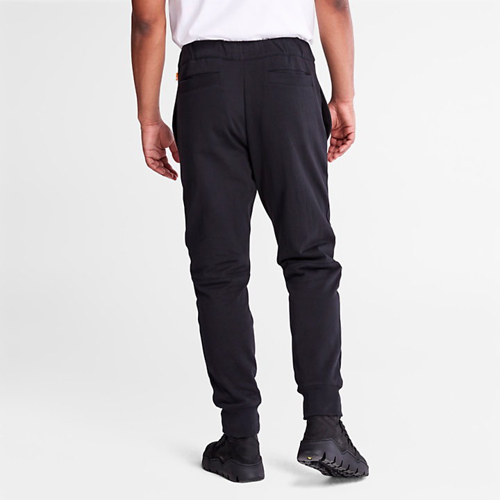 Pantalón de chándal Tonal Knee para hombre en negro-