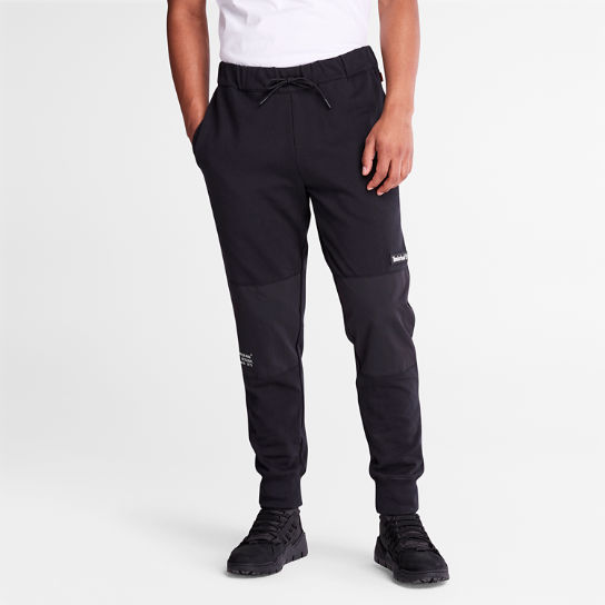 Pantalón de chándal Tonal Knee para hombre en negro | Timberland