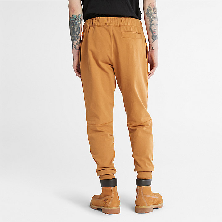 Pantaloni della Tuta da Uomo Tonal Knee in giallo