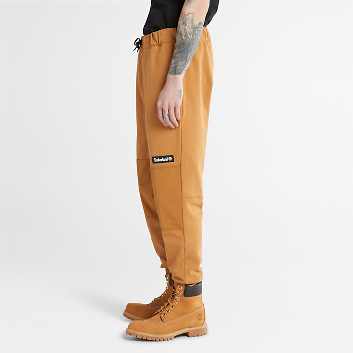 Pantalón de chándal Tonal Knee para hombre en amarillo-