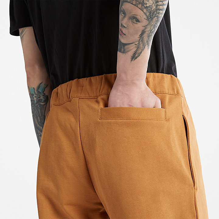 Pantaloni della Tuta da Uomo Tonal Knee in giallo