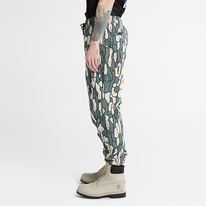 Waterbestendige Ripstop-joggingbroek voor heren in camouflageprint-